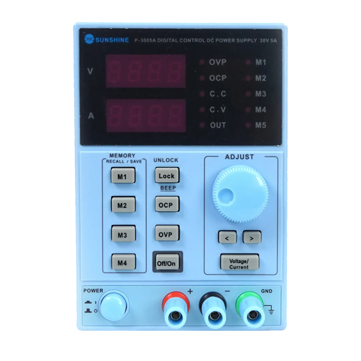 Programmable Power Supply (30V5A / 110V) (Model # SS-3005A) (Sunshine)