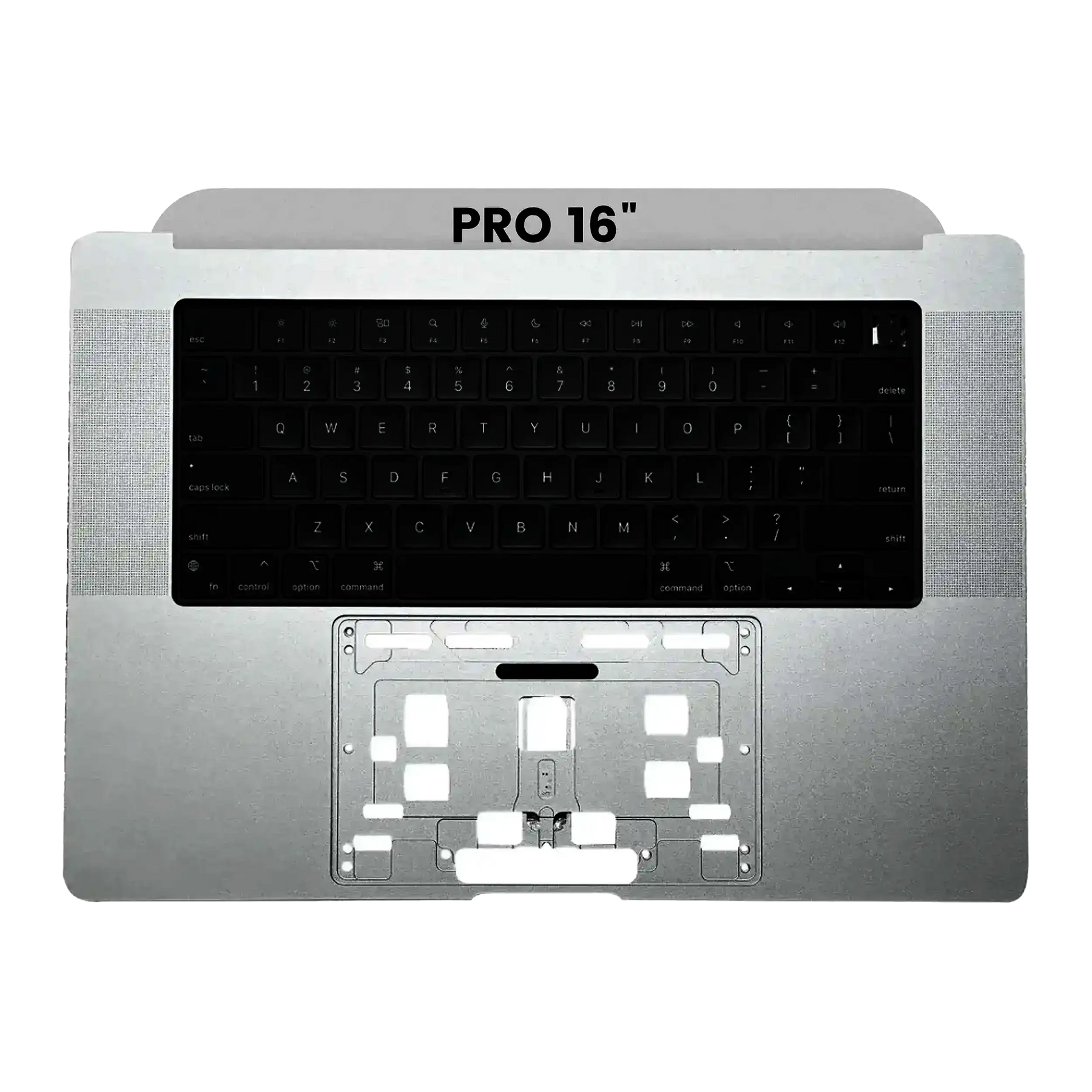 Top Case With Keyboard Compatible For MacBook Pro 16" (A2991 / Late 2023) (US Keyboard) (Silver)