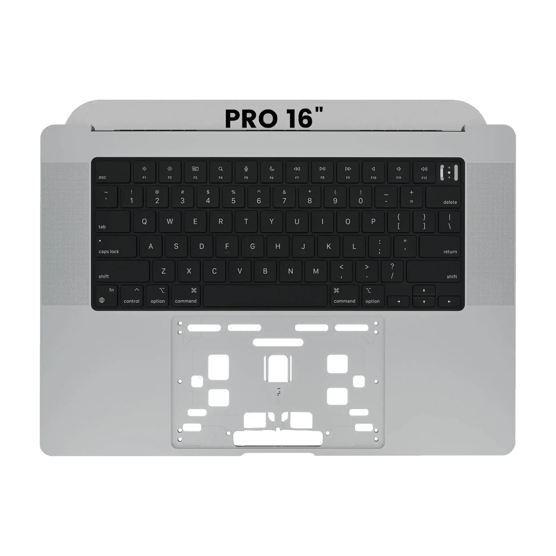 Top Case With Keyboard Compatible For MacBook Pro 16" (A2485 / Late 2021) / (A2780 / Late 2023) (US Keyboard) (Space Gray)