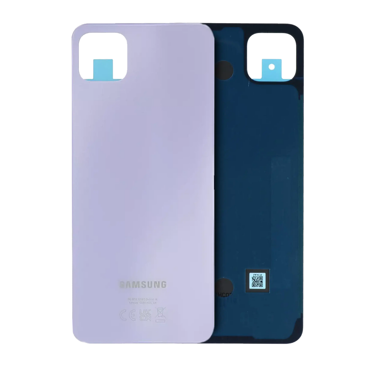 Back Cover Glass Compatible For Samsung Galaxy A22 5G (A226 / 2021) (Service Pack) (Violet)