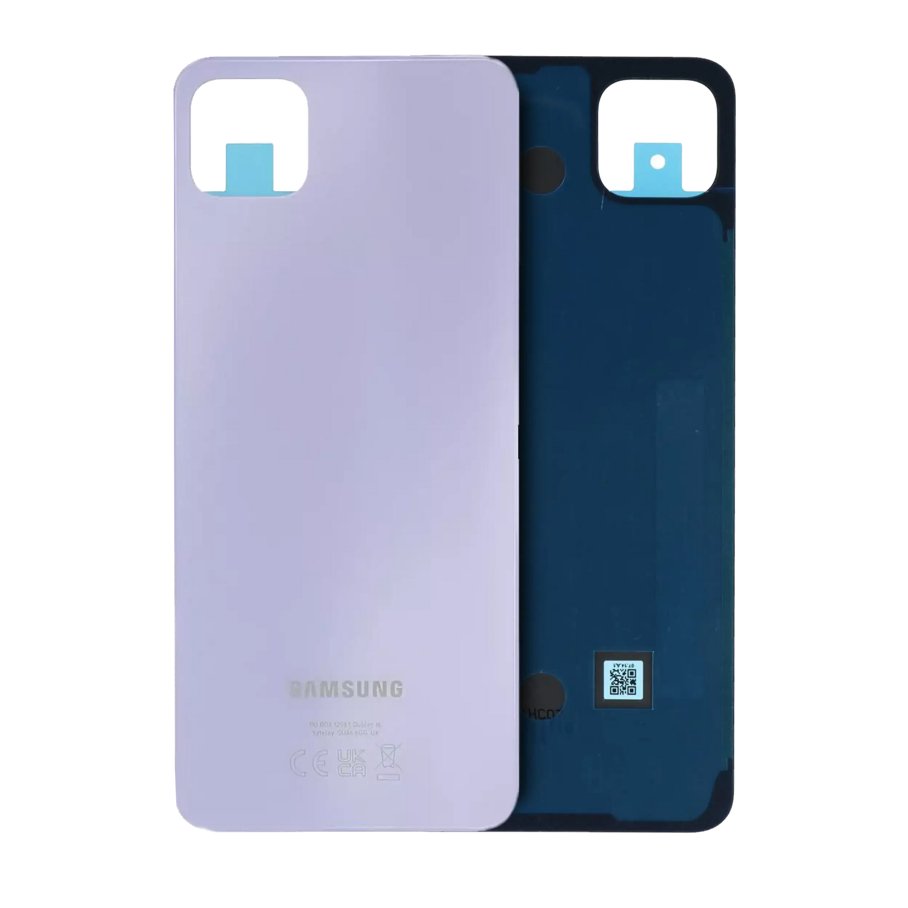 Back Cover Glass Compatible For Samsung Galaxy A22 5G (A226 / 2021) (Service Pack) (Violet)