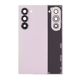 Replacement Back Cover Glass With Camera Lens Compatible For Samsung Galaxy Z Fold 6 5G (Service Pack) (Pink)