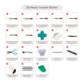 20 Pieces Toolset Starter (Wrepair)