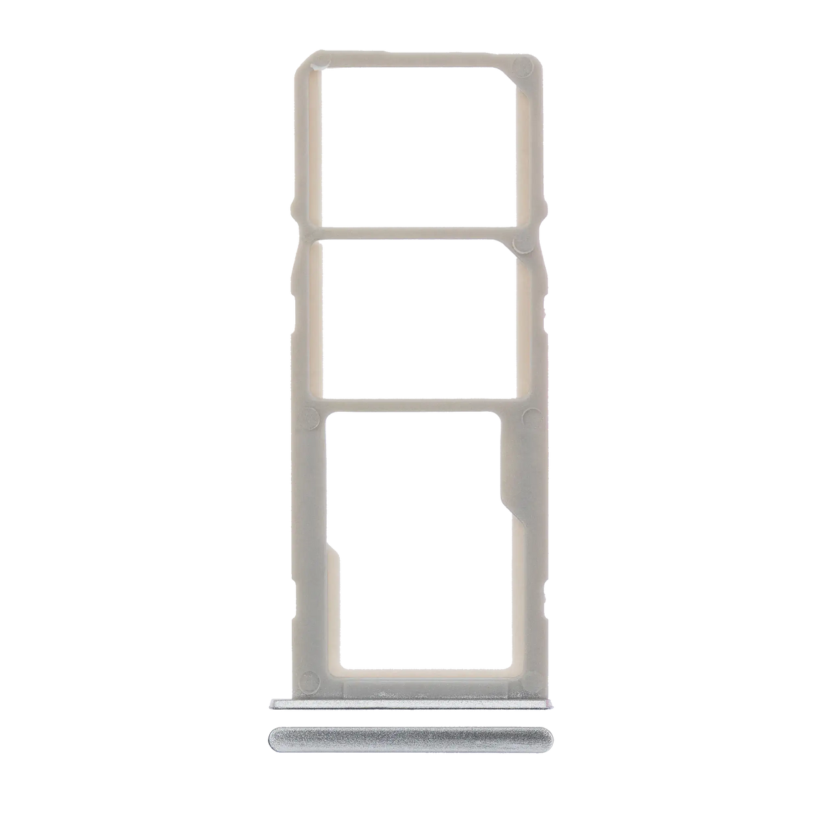Dual Sim Card Tray Compatible For Samsung Galaxy A21 (A215 / 2020) (Cloud White)