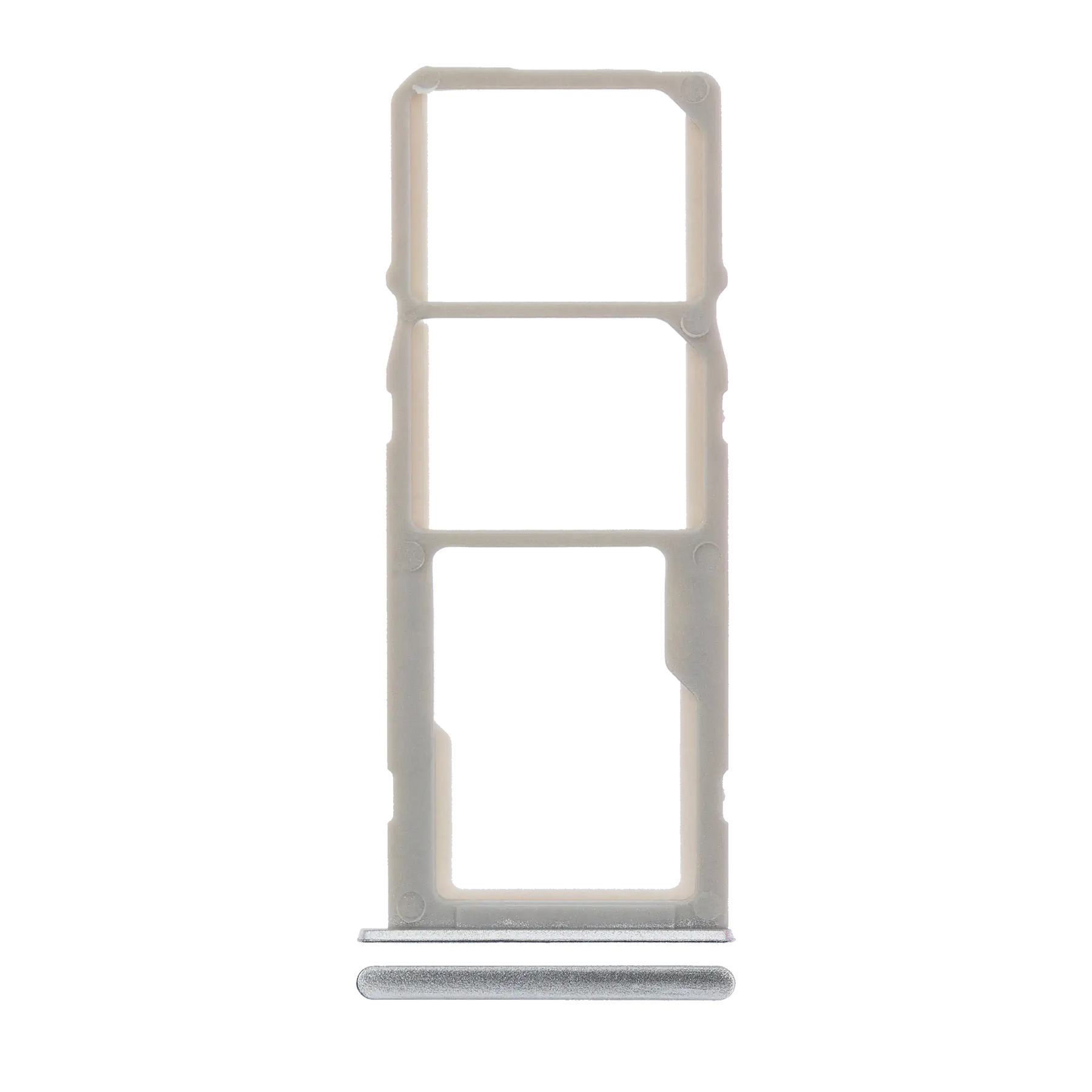 Dual Sim Card Tray Compatible For Samsung Galaxy A21 (A215 / 2020) (Cloud White)