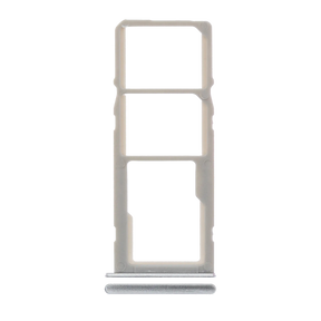 Dual Sim Card Tray Compatible For Samsung Galaxy A21 (A215 / 2020) (Cloud White)