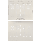 A16-A18 Pro U-APU9 0.10MM CPU RAM BGA Reballing Stencil iPhone 15 Pro Max (Amaoe)