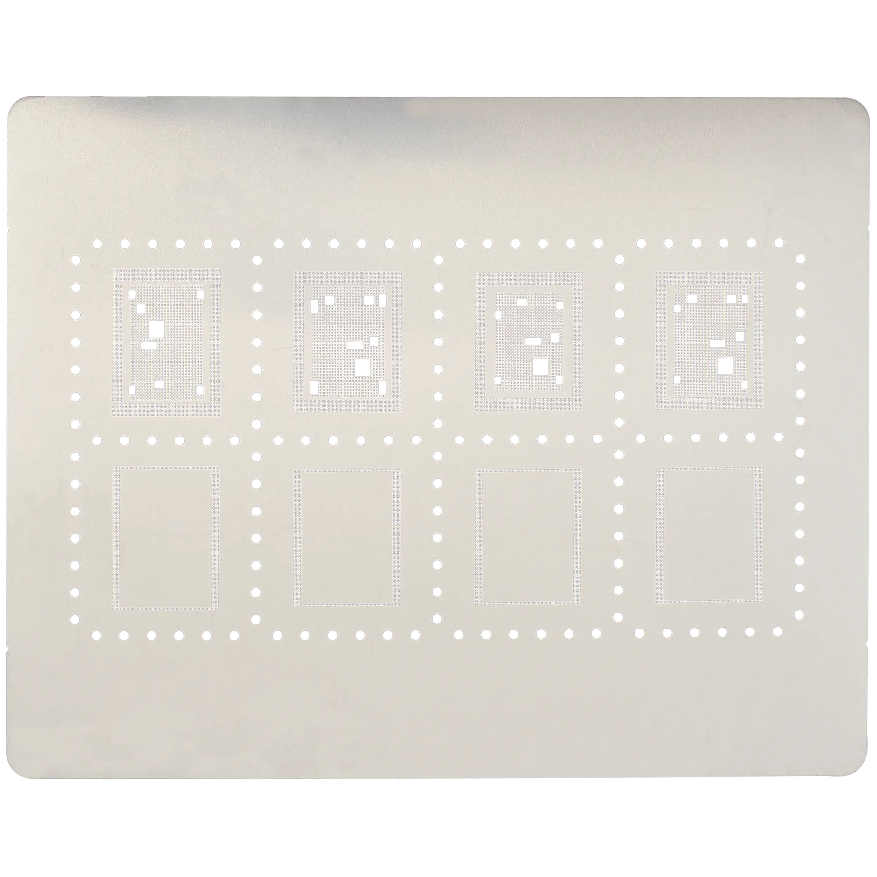 A16-A18 Pro U-APU9 0.10MM CPU RAM BGA Reballing Stencil iPhone 15 Pro Max (Amaoe)