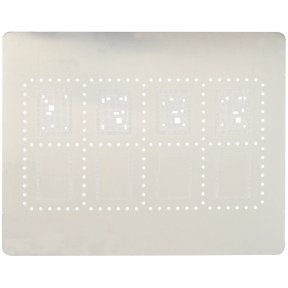 A16-A18 Pro U-APU9 0.10MM CPU RAM BGA Reballing Stencil iPhone 15 Pro Max (Amaoe)