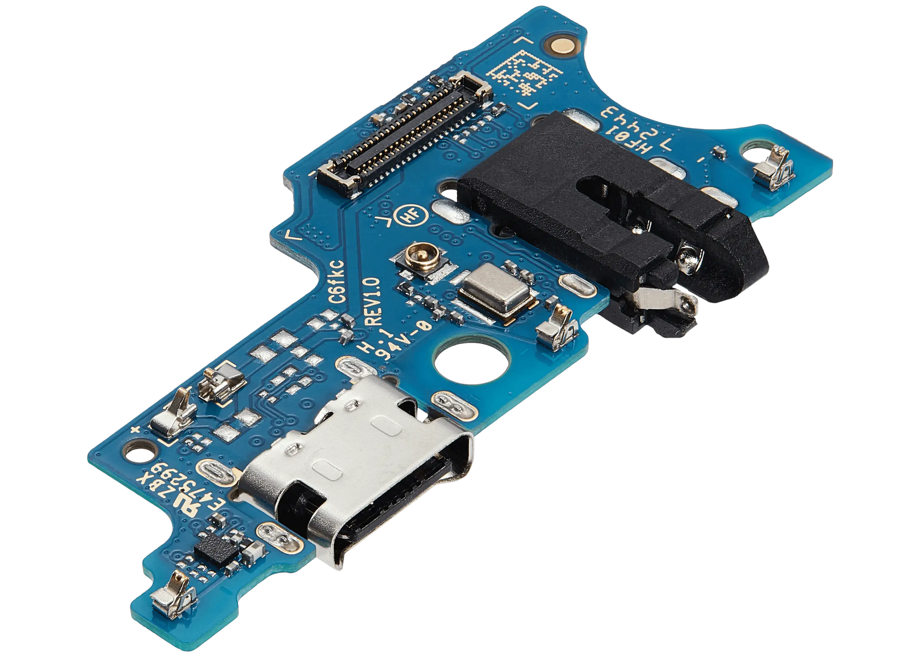 Charging Port Board With Headphone Jack Compatible For Samsung Galaxy A06 (A065 / 2024) (Vemake)