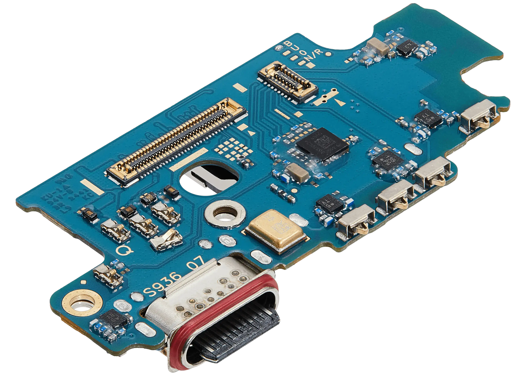 Replacement Charging Port Board With Sim Card Reader Compatible For Samsung Galaxy S25 Plus 5G (S936B) (International Version) (Premium)