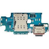 Replacement Charging Port Board With Sim Card Reader Compatible For Samsung Galaxy S25 Plus 5G (S936N / R) (International Version) (Premium)
