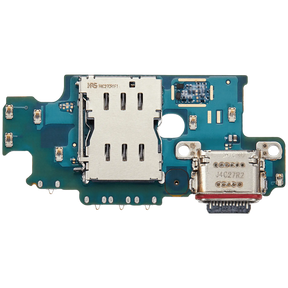 Charging Port Board With Sim Card Reader Compatible For Samsung Galaxy S25 Plus 5G Replacement (S936U) (US Version) (Premium)