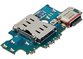 Charging Port Board With Sim Card Reader Compatible For Samsung Galaxy S25 Plus 5G Replacement (S936U) (US Version) (Premium)