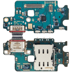Replacement Charging Port Board With Sim Card Reader Compatible For Samsung Galaxy S25 5G (S931R) (International Version) (Premium)