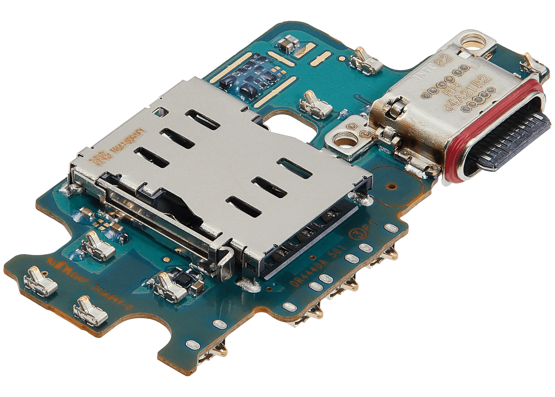 Replacement Charging Port Board With Sim Card Reader Compatible For Samsung Galaxy S25 5G (S931R) (International Version) (Premium)