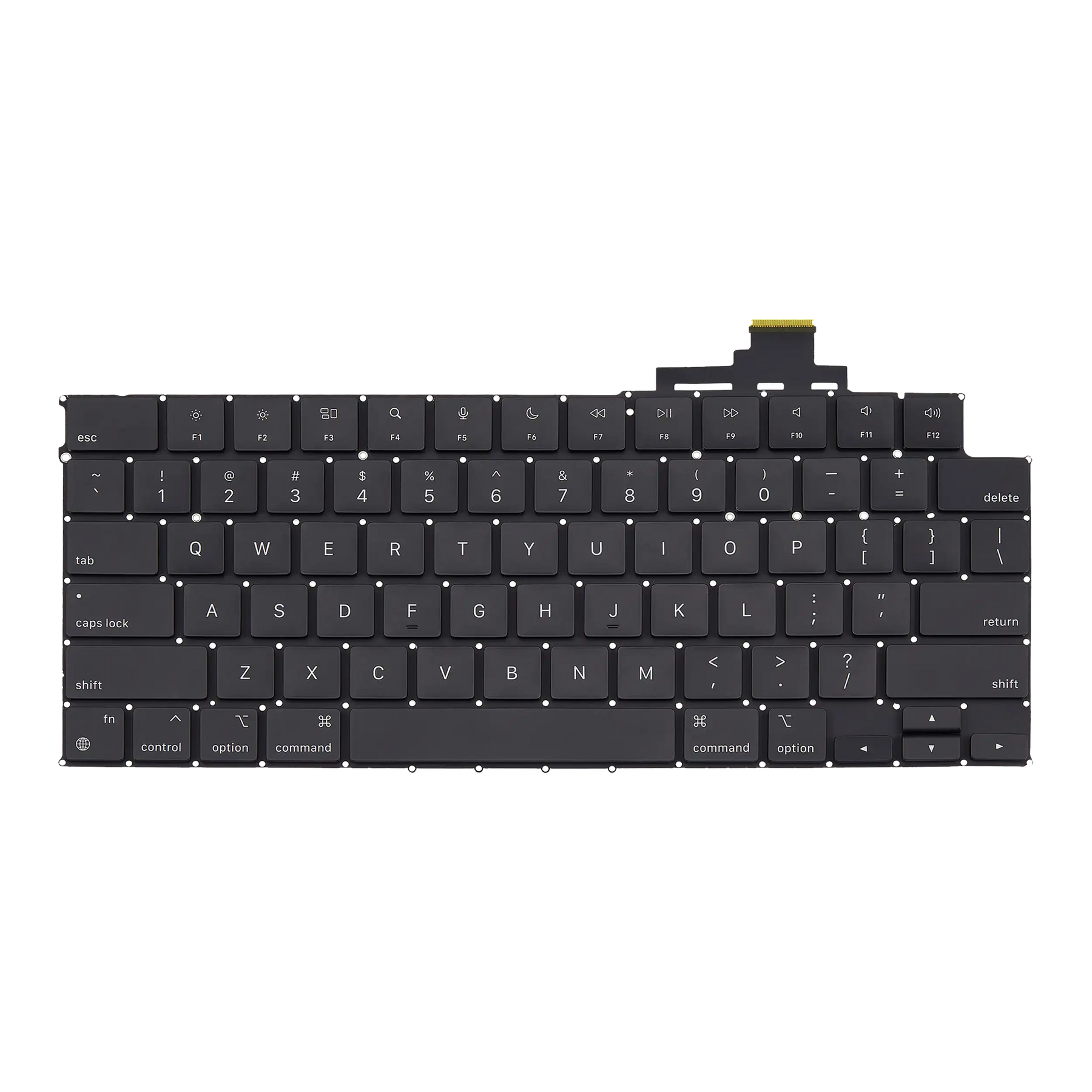 Keyboard W/ Backlight & Screws Compatible For MacBook Air 15" (A2681 / Mid 2022 / A2941 / Mid 2023 / A3113 / Mid 2024 / A3114 / Mid 2024) (US English)