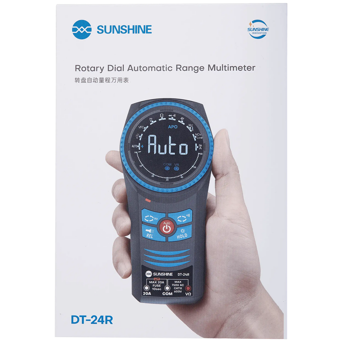 DT-24R Automatic Range Rotary Multimeter (Sunshine)