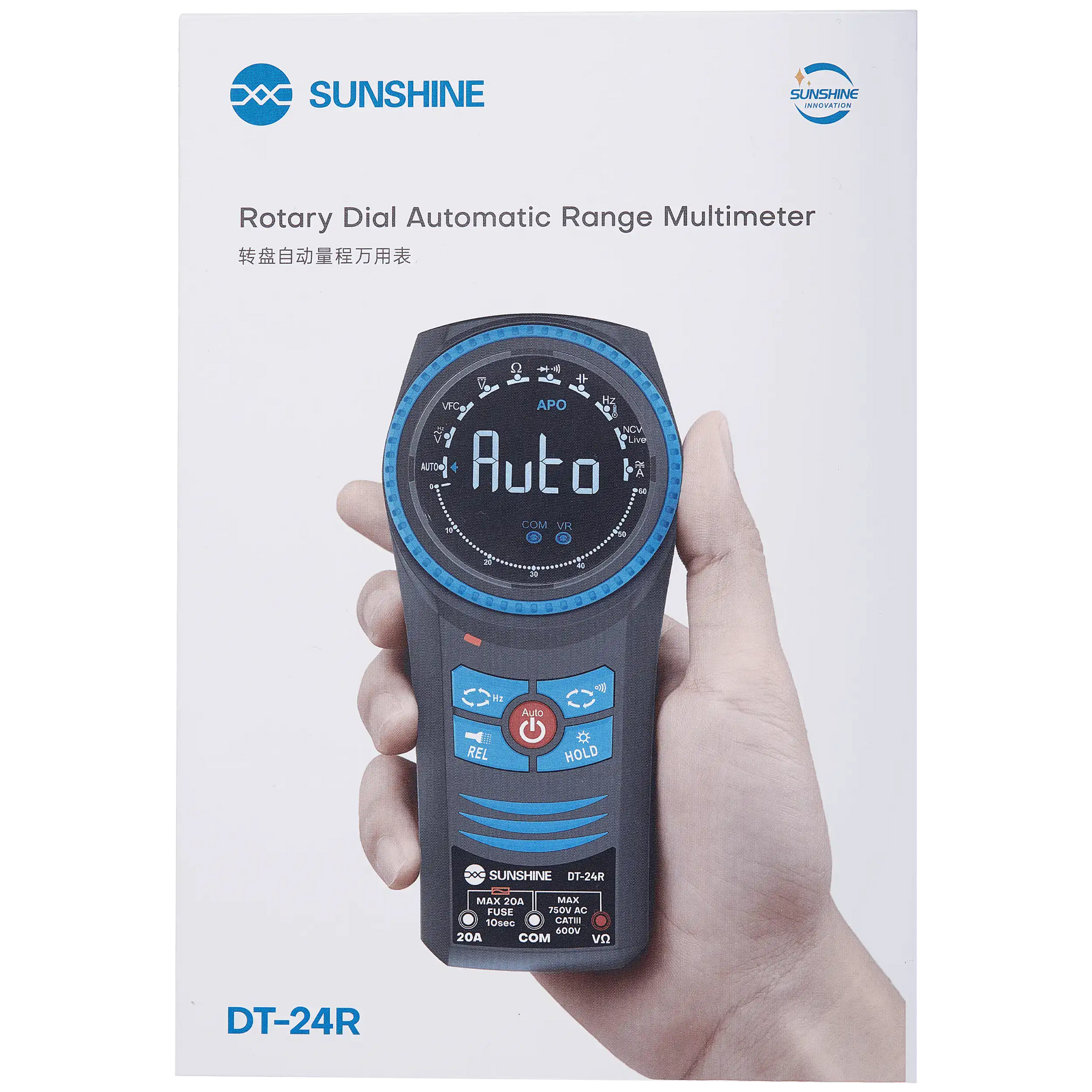 DT-24R Automatic Range Rotary Multimeter (Sunshine)