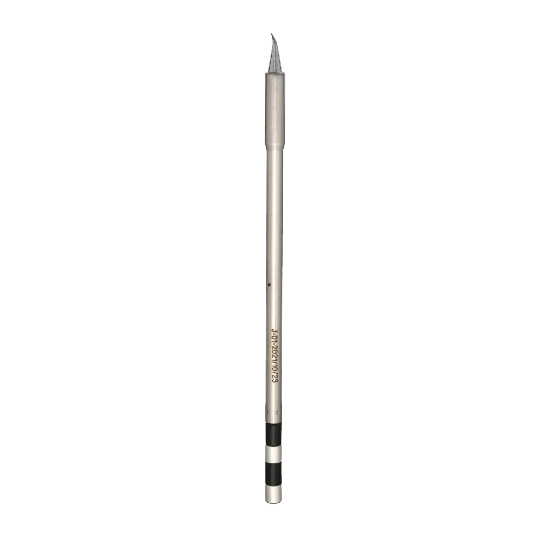 Soldering Iron Handle Pen: Conical Curved Tip (Model # TSS02-J) (Compatible With Soldering Station TS1200A) (Quick)