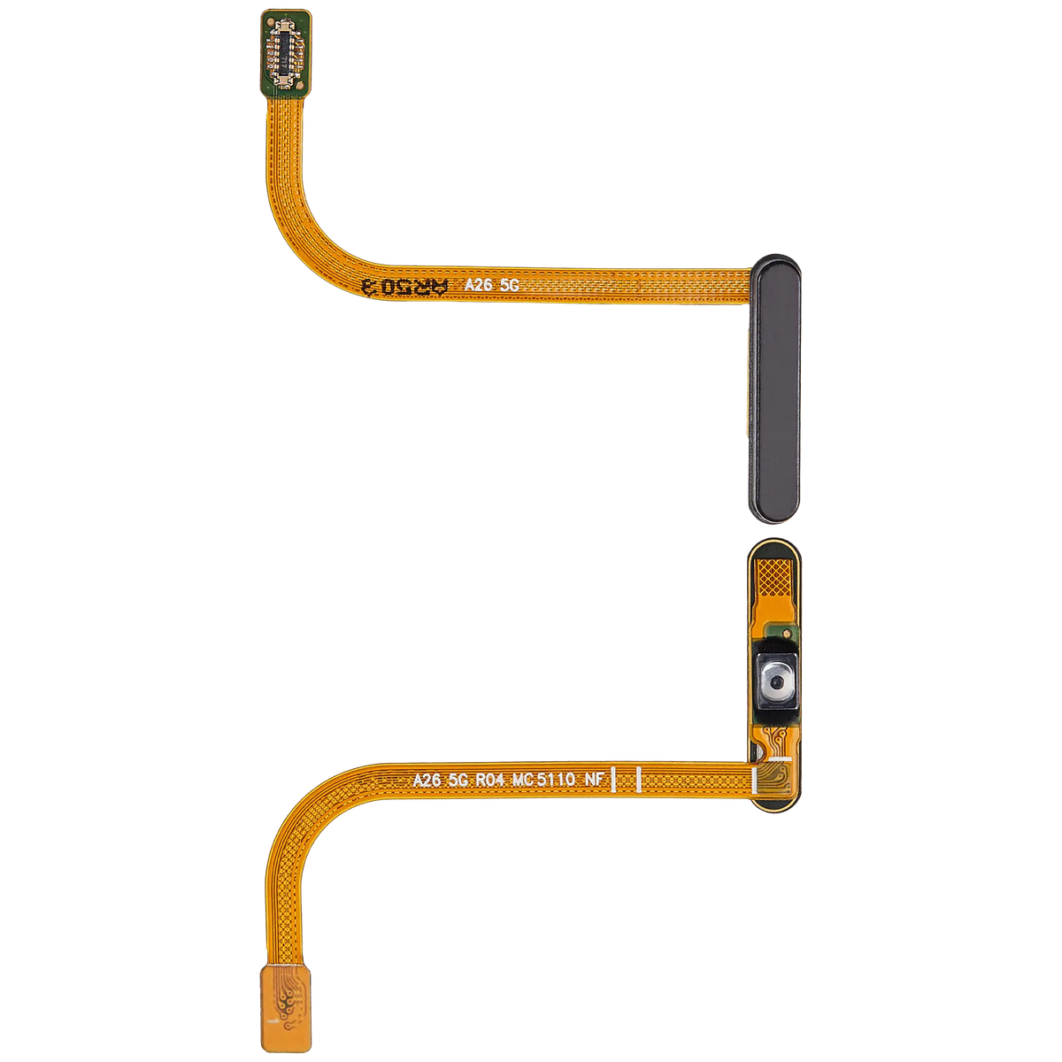 Fingerprint Reader With Flex Cable Compatible For Samsung Galaxy A26 5G (A266 / 2025) (Premium) (Black)