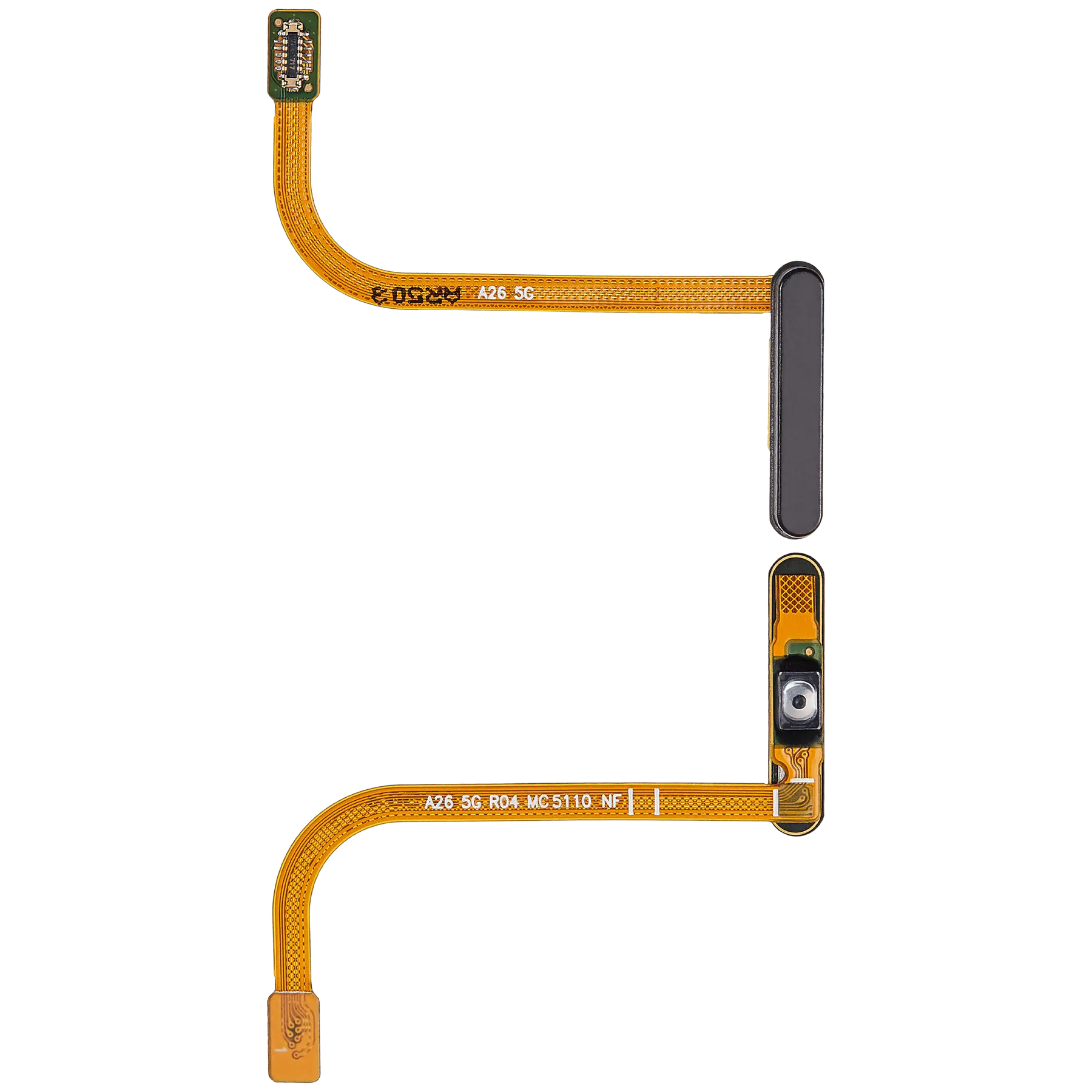 Fingerprint Reader With Flex Cable Compatible For Samsung Galaxy A26 5G (A266 / 2025) (Premium) (Black)