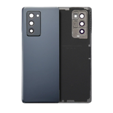 Back Cover Glass With Camera Lens Compatible For Samsung Galaxy Z Fold 2 5G (Service Pack) (Mystic Black)