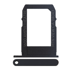 Sim Card Tray Compatible For Google Pixel / Pixel XL Replacement (Black)