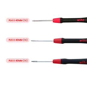 6 Piece PicoFinish Pentalobe Screwdrivers Set (26685) (Wiha)