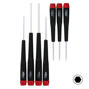 7 Piece Precision Hex Screwdrivers Set - Metric (26390) (Wiha)