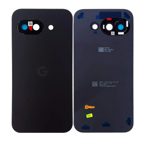 Back Cover Glass Compatible For Google Pixel 9a Replacement (Genuine OEM) (Obsidian)