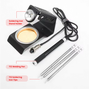 T3A Intelligent Soldering Station With T12 Handle And Iron Tips (110V) (Aixun)