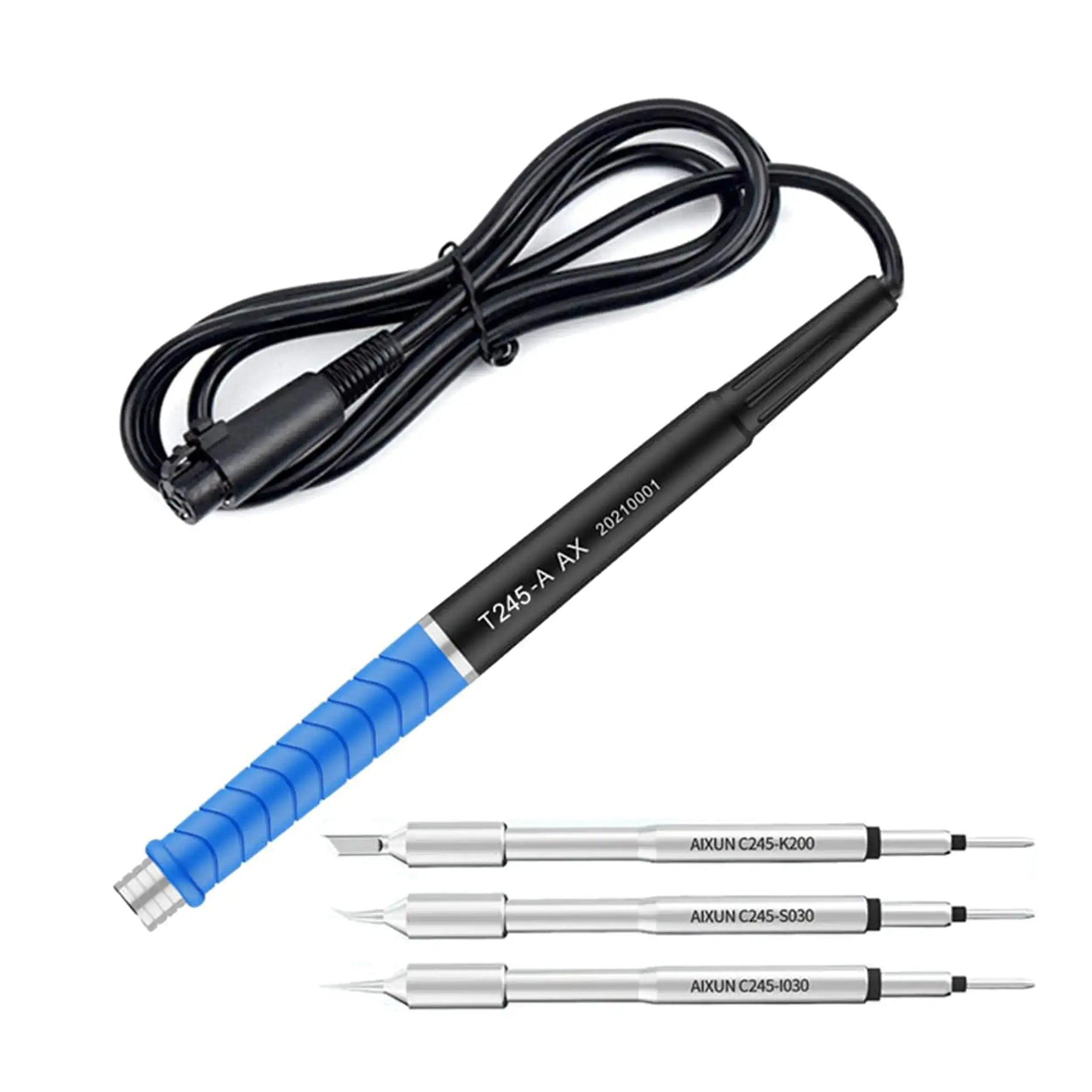 T3A Intelligent Soldering Station With T245 Handle and 3 Iron Tips (Aixun)