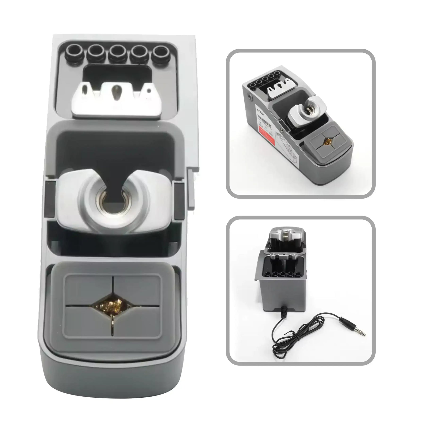 T3A Intelligent Soldering Station With T245 Handle and 3 Iron Tips (Aixun)