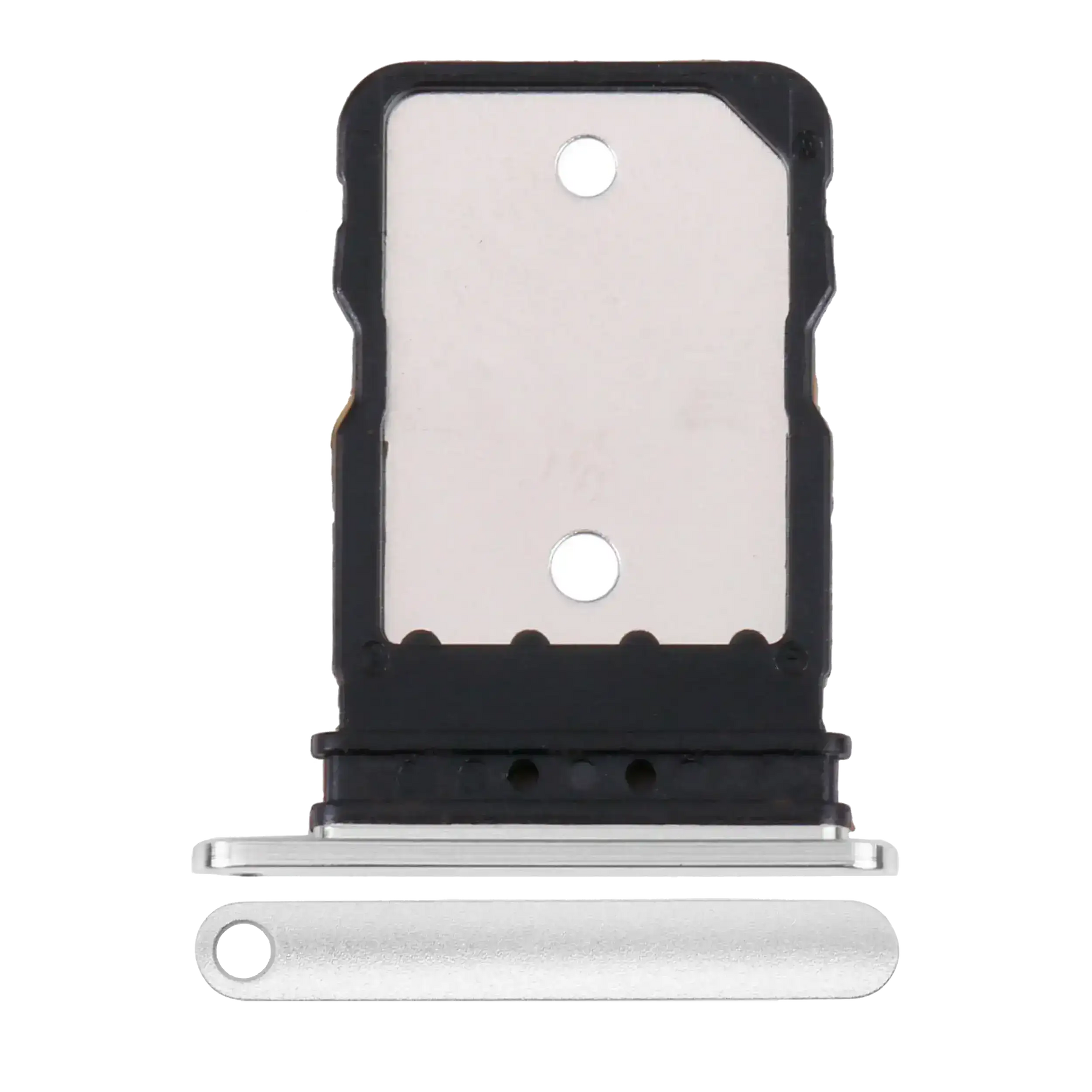 Replacement Sim Card Tray Compatible For Google Pixel 9a (Genuine OEM) (Porcelain)