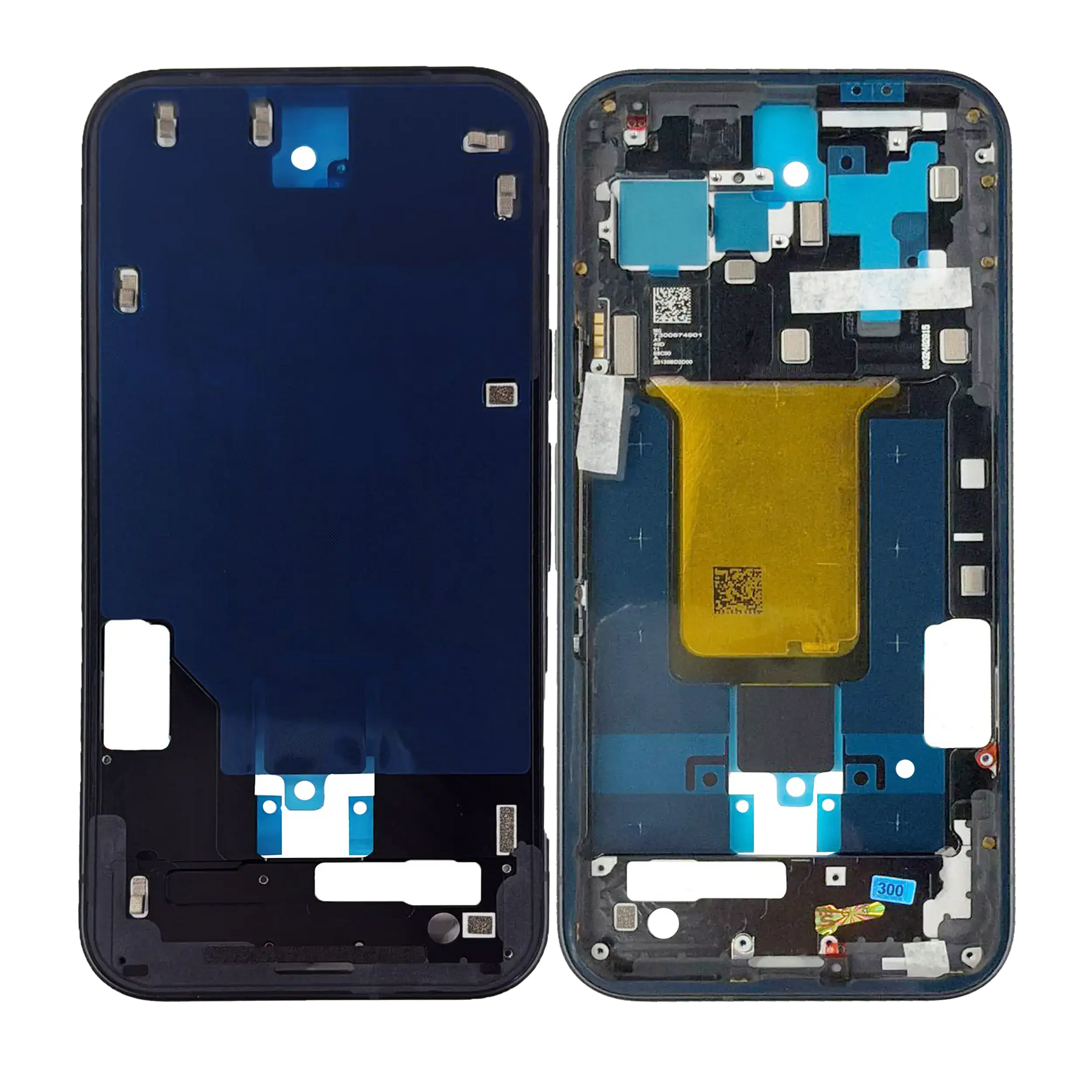 Mid-Frame Housing Compatible For Google Pixel 9a Replacement (Genuine OEM) (Obsidian)