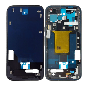 Mid-Frame Housing Compatible For Google Pixel 9a Replacement (Genuine OEM) (Obsidian)