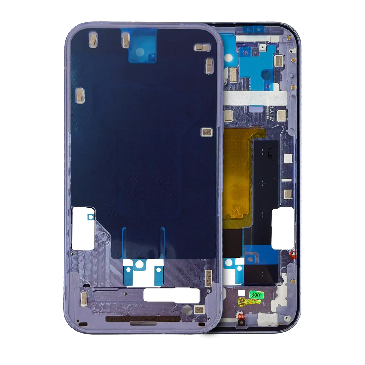 Replacement Mid-Frame Housing Compatible For Google Pixel 9a (Genuine OEM) (Iris)