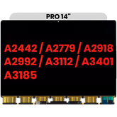 LCD Panel Only Compatible For MacBook Pro 14" (A2442 / A2779 / A2918 / A2992 / A3112 / A3401 / A3185) (Compatible With All Years) (Aftermarket Plus)