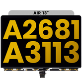 LCD Panel Only Compatible For MacBook Air 13" (A2681 / A3113) (Compatible With All Years) (Premium)