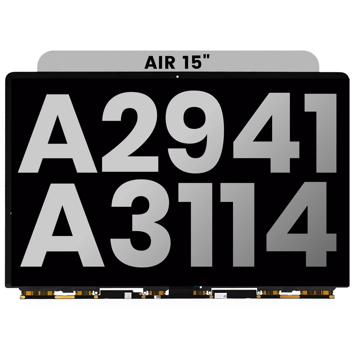LCD Panel Only For MacBook Air 15" (A2941 / A3114 / A3241 ) (With All Years)