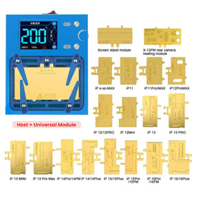iHeater Pro Desoldering Station 4th Gen W/ iPhone X-16 Pro Max Modules (Aixun)