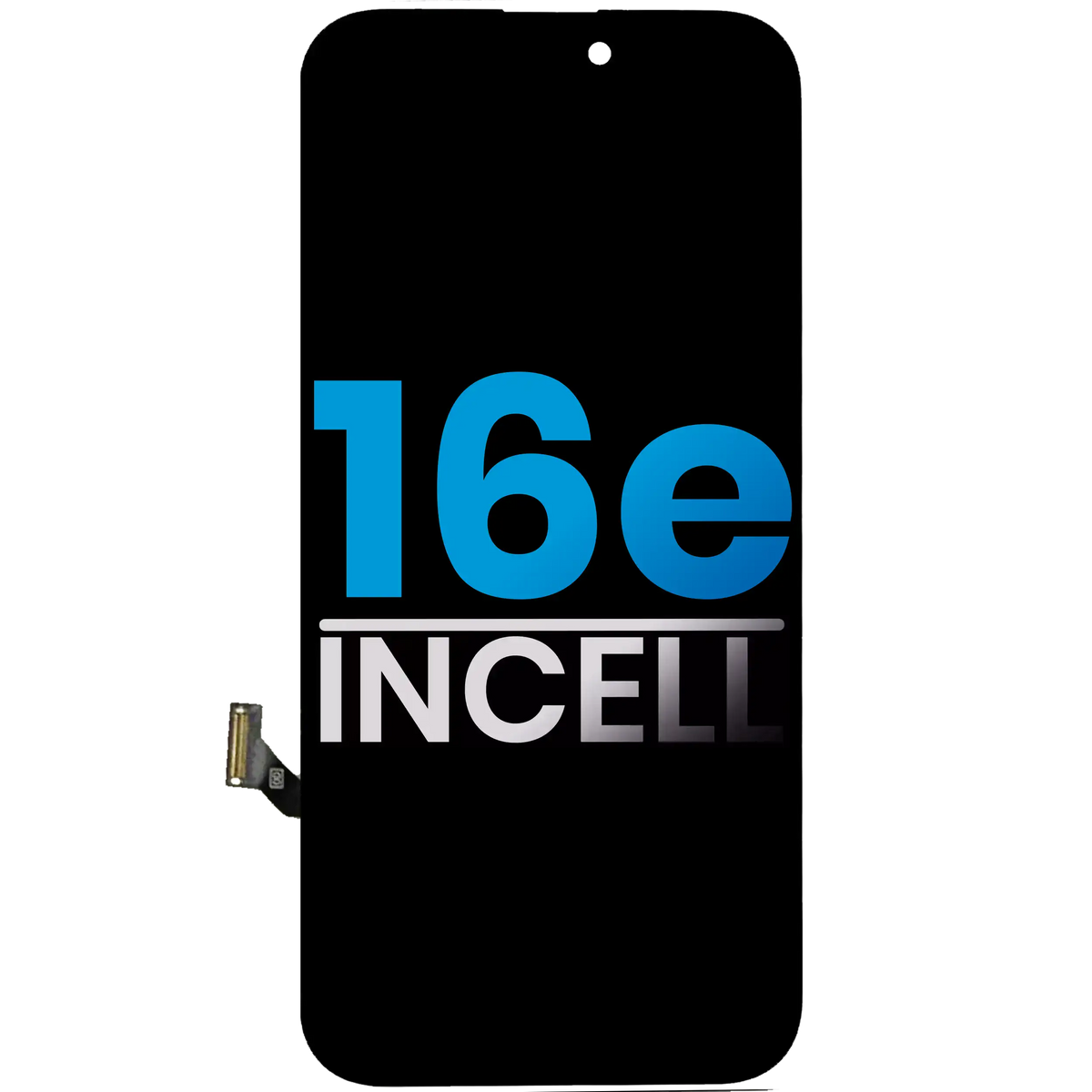 LCD Assembly Compatible For iPhone 16e (Aftermarket: AQ7 / Incell)