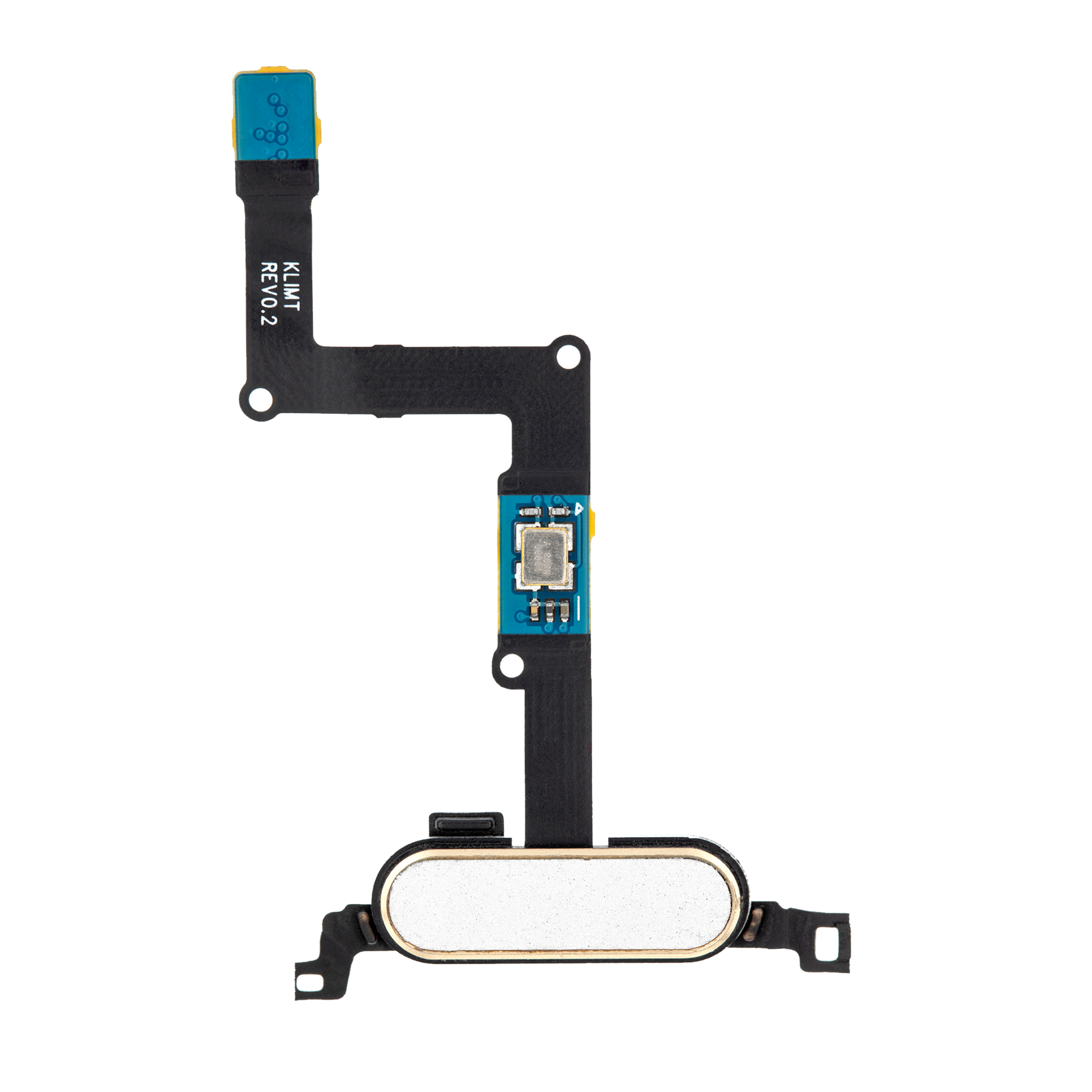 Home Button With Flex Cable Compatible For Samsung Galaxy Tab S 8.4" (T700 / T705) (2014) (White)