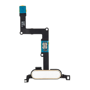 Home Button With Flex Cable Compatible For Samsung Galaxy Tab S 8.4" (T700 / T705) (2014) (White)