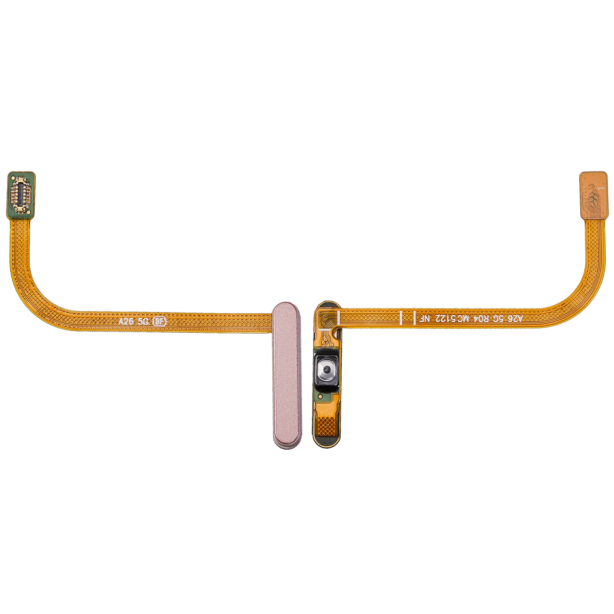 Fingerprint Reader With Flex Cable Compatible For Samsung Galaxy A26 5G (A266 / 2025) (Premium) (Peach Pink)