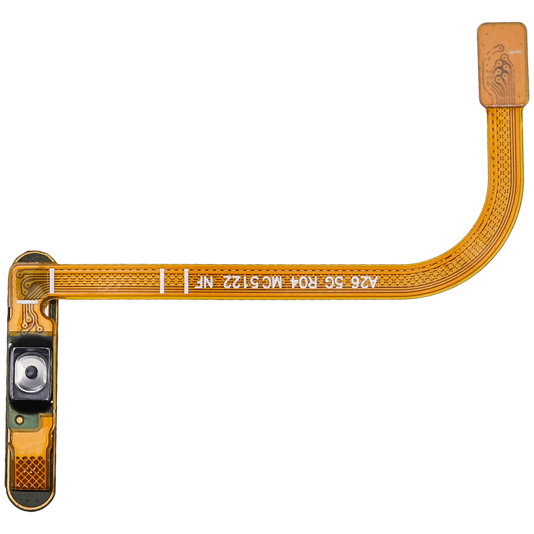 Fingerprint Reader With Flex Cable Compatible For Samsung Galaxy A26 5G (A266 / 2025) (Premium) (Peach Pink)