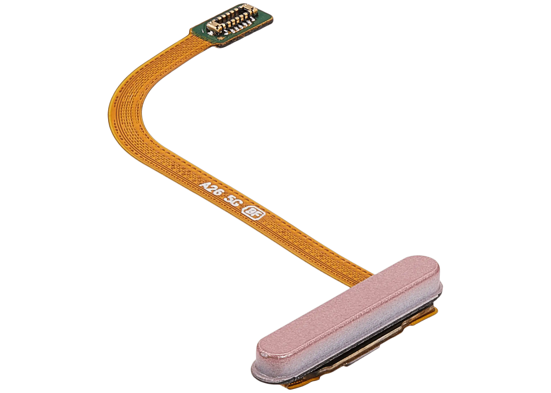 Fingerprint Reader With Flex Cable Compatible For Samsung Galaxy A26 5G (A266 / 2025) (Premium) (Peach Pink)