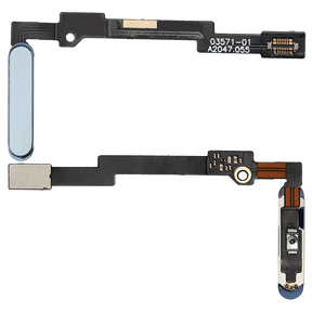 Power Button Flex Compatible For iPad Mini 7 (2024) (WiFi / Celluar) (Aftermarket Plus) (Blue)