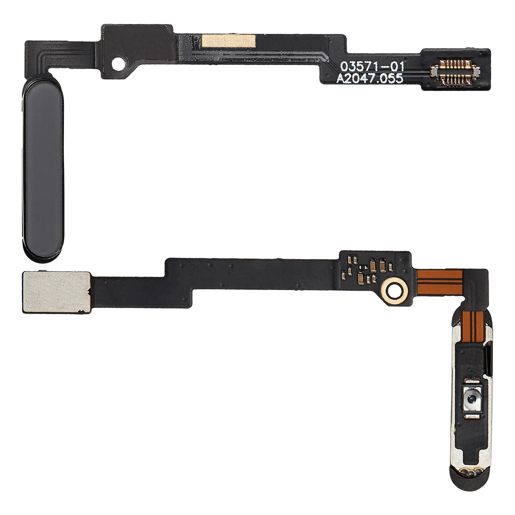 Power Button Flex Compatible For iPad Mini 7 (2024) (WiFi / Celluar)(Aftermarket Plus) (Space Gray)